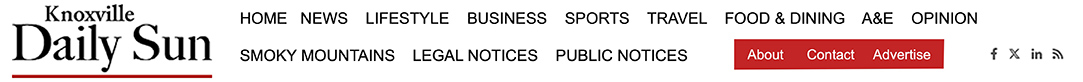 Knoxville Daily Sun Menu